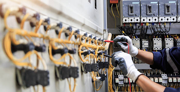 Professional Electrician technician working in Enochville, NC
